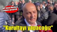 CHP Genel Merkezi önünde gerginlik... Polat: 'Türkiye'nin yükünü almak istiyoruz'