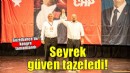 CHP Güzelbahçe'de Devrim Seyrek güven tazeledi