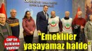 CHP İzmir İl Binası'nda açıklama yaptılar... 'Emekliler yaşayamaz halde'