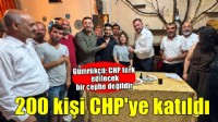 CHP İzmir'de üye katılım töreni... Gümrükçü: ''CHP terk edilecek bir cephe değildir''