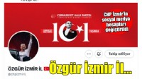 CHP İzmir'in sosyal medya hesapları değiştirildi!