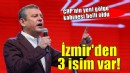 CHP'de CAO Yürütme Kurulu belli oldu... İzmir'den 3 isim var!