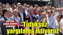 CHP'den İzmir Adliyesi önünde açıklama...  ''Tutuksuz yargılama istiyoruz''