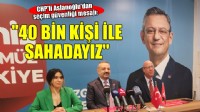 CHP'li Aslanoğlu'dan seçim güvenliği mesajı... '40 bin kişilik ordu ile İzmir sandıkları güvende olacak'