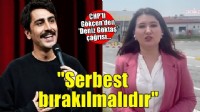 CHP'li Gökçen: Deniz Göktaş serbest bırakılmalıdır