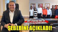 CHP'li Kalmaz Güç'ün toplantısına katılmamıştı...  SEBEBİNİ AÇIKLADI!