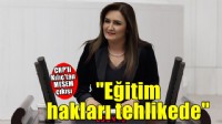 CHP'li Kılıç: Mesleki eğitim önemlidir ama çocuk emeği sermayeye peşkeş çekilemez!