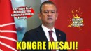 CHP lideri Özel'den Aslanoğlu'nun tahliyesi ardından kongre mesajı!