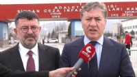 CHP’li Emir ve Ağbaba, cezaevinde Tanju Özcan’ı ziyaret etti