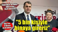 Çağatay Güç: 'Çağrı yapsak 5 bin kişi ile binaya gireriz'