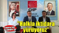 Çağatay Güç: ''Halkımızın desteği ile iktidara yürüyoruz''