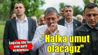 Çağatay Güç'ten yeni parti açıklaması