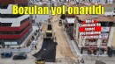 Çamlıkule’de bozulan yol onarıldı