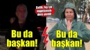 Çelik, Fıçı'ya uygulamalı ders verdi... Bu da başkan bu da başkan!