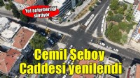 Cemil Şeboy Caddesi yenilendi