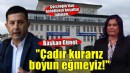 Çerçioğlu'dan belediyeyi boşaltın talimatı.. Başkan Günel: Çadır kurarız, boyun eğmeyiz