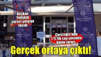 Çerçioğlu'nun 1 TL'lik şovunda gerçek ortaya çıktı!