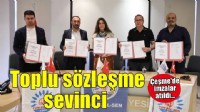 Çeşme Belediyesi, Tüm Bel-Sen ile toplu iş sözleşmesini imzaladı