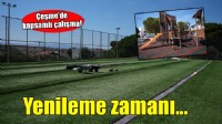 Çeşme Belediyesi'nden park ve spor alanlarında kapsamlı yenileme