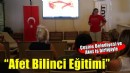 Çeşme Belediyesi ve AKUT’tan Temel Afet Bilinci Eğitimi