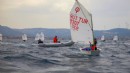 Çeşme'de optimist yelken yarışları... Startı Başkan Denizli verdi!