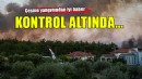 Çeşme yangını kontrol altına alındı!