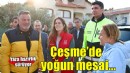 Çeşme’de sezon öncesi yoğun mesai!