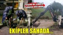 Çeşme’de şiddetli yağışa karşı kesintisiz mücadele