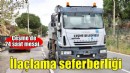 Çeşme’de yaz temizliği ve ilaçlama seferberliği: 24 saat kesintisiz hizmet