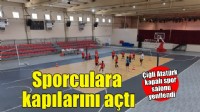 Çiğli Atatürk Kapalı Spor Salonu Yenilenen Yüzüyle Sporculara Kapılarını Açtı