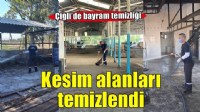 Çiğli Belediyesi bayramda da temizlik mesaisine ara vermedi