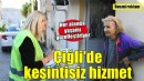 Çiğli Belediyesi, her alanda kesintisiz hizmetle yaşamı güzelleştiriyor