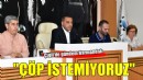 Çiğli'de gündem çöp... ''Bir karış toprağımızda çöp istemiyoruz''