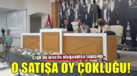 Çiğli'de meclis olağanüstü toplandı: 6 taşınmazın satışına oy çokluğu!