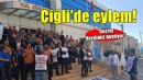 Çiğli'de memurlar eylemde... 'Geçim derdimiz büyüyor'