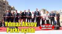 Çiğli’de Yılmaz Aksoy Parkı coşkulu törenle açıldı