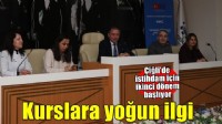 Çiğli’de istihdam garantili kurslara yoğun ilgi