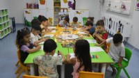 Çocuk Gelişim Merkezi'nde Salvador Dali ve Mandala etkinliği