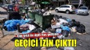 Çöp krizi ile ilgili flaş gelişme... Geçici izin çıktı!