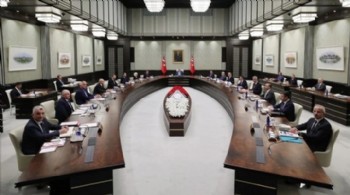 Cumhurbaşkanlığı kabinesi toplandı..