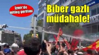 Cumhuriyet Meydanı'na girmek isteyen kalabalığa TOMA ve biber gazı ile müdahale!