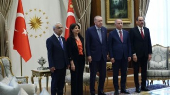 DEM Parti İmralı heyeti, Erdoğan'la görüştü