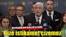 Dervişoğlu: ''Kimse İYİ Parti'ye istikamet çizemez''