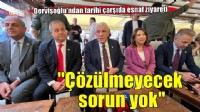 Dervişoğlu, tarihi çarşı esnafını ziyaret etti