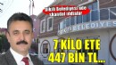 Dikili Belediyesi'nde skandal iddialar...  7 kilo ete 447 bin TL!