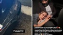 Dilan Polat ve Engin Polat trafik kazası geçirdi!