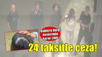 Doktora darp davasında sanığa 24 ay taksitle ceza