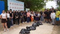Dünya Çevre Günü’nde Çevre Muhafızları Akkum Plajı’nı temizledi
