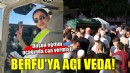 Düşen eğitim uçağında ölen Berfu toprağa verildi