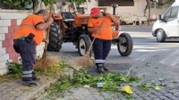 Efeler Belediyesi ekiplerinden güç birliği